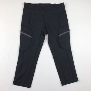 Lululemon Run Your Heart Out Crop Leggings Black